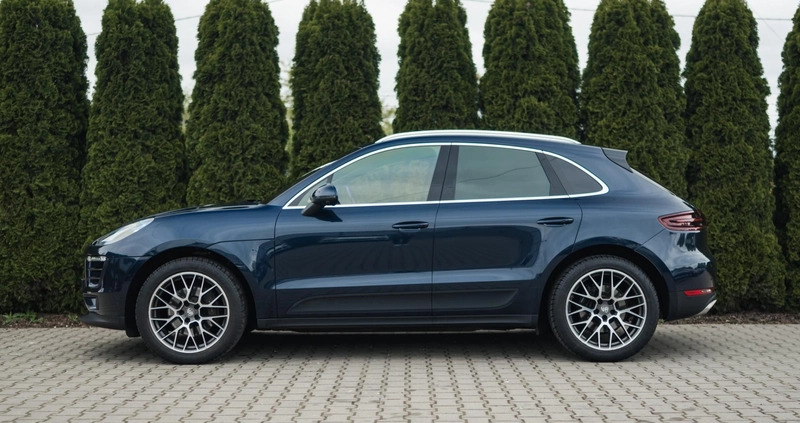 Porsche Macan cena 159999 przebieg: 127366, rok produkcji 2017 z Wojkowice małe 742